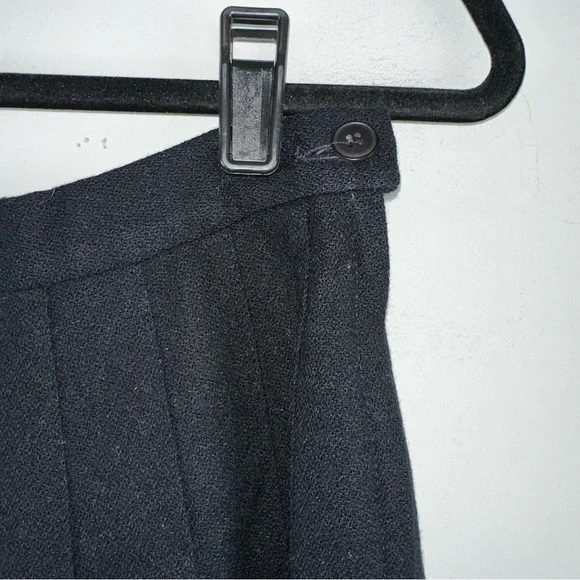 Pendleton Vintage 100% Wool Midi Pleated Skirt Size 10 Petite - Picture 4 of 6